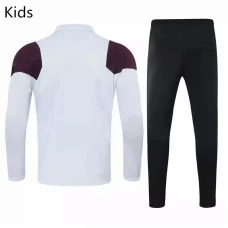 PSG Jordan Training Technical Soccer Tracksuit White Purple Kids 2020 2021