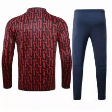 Arsenal FC Training Technical Soccer Tracksuit Red Black 2020 2021