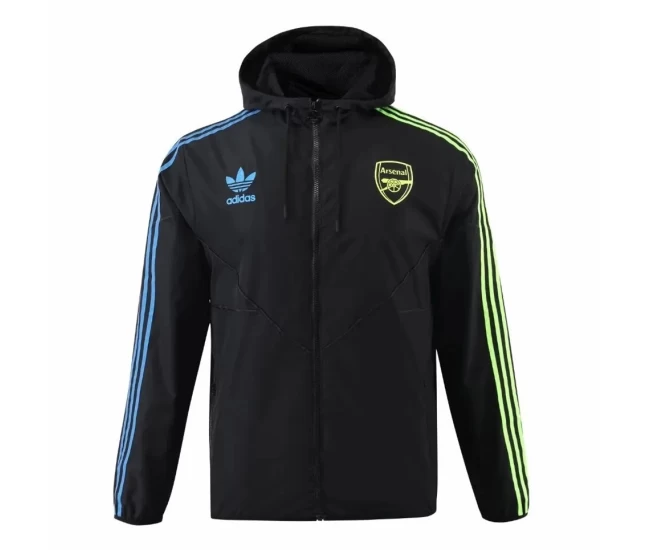 Arsenal Mens Storm Full Zip Soccer Jacket 2023-24