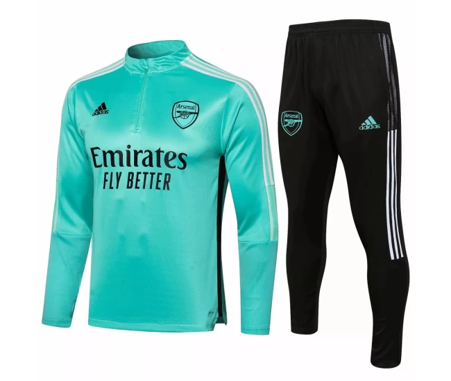 Arsenal Training Green Technical Soccer Tracksuit 2021-22
