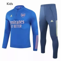 Arsenal Training Technical Soccer Tracksuit Kids Blue 2021