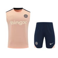 Chelsea Adult Strike Training Sleeveless Soccer Kit 2025-26