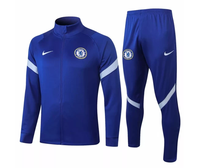 Chelsea Presentation Soccer Tracksuit 2020 Royal Blue