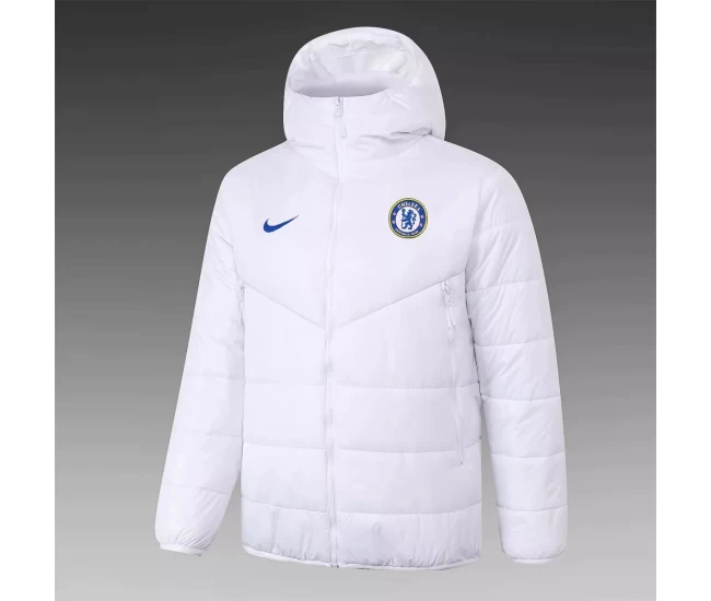 Chelsea Training Winter Jacket White 2020 2021