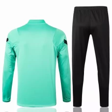 Liverpool FC Black Training Technical Soccer Tracksuit Green 2020 2021