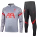 Liverpool FC Grey Training Technical Soccer Tracksuit 2020 2021