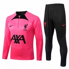 Liverpool FC Pink Training Technical Soccer Tracksuit 2022-23