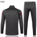 Liverpool FC Presentation Soccer Tracksuit Dark Grey Kids 2020 2021