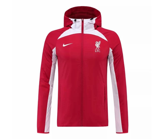 LFC Red Windrunner Soccer Jacket 2022