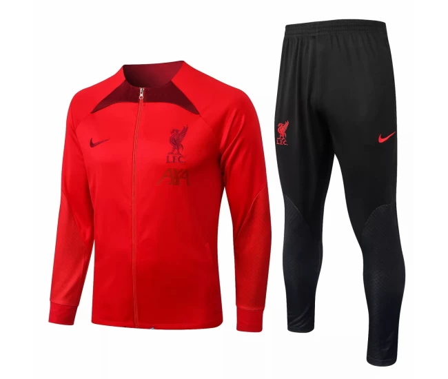 Liverpool FC Red Training Presentation Soccer Tracksuit 2022-23