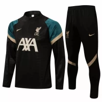 Liverpool FC Training Technical Soccer Tracksuit Black 2021-22