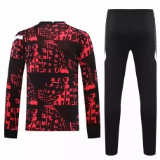 Liverpool Soccer Technical Training Red Black Tracksuit 2020 2021