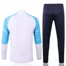 Manchester City Training Presentation Soccer Tracksuit 2020 White