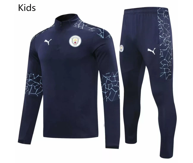Manchester City FC Training Technical Soccer Tracksuit Kids 2020 2021