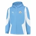 Manchester City Mens Pre Match Anthem Full Zip Hoodie Soccer Jacket 2023-24