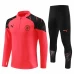 Manchester City FC Red Training Technical Soccer Tracksuit 2023-24