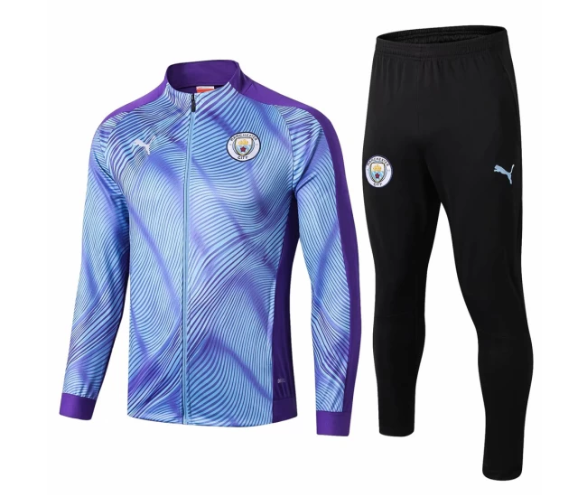 Manchester City Training Presentation Soccer Tracksuit 2019-20