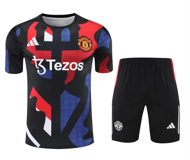 Manchester United Adult Pre Match Soccer Kit 2024-25