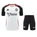 Manchester United Adult Off White Training Soccer Kit 2024-25