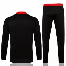 Manchester United Black Presentation Soccer Tracksuit 2021-22