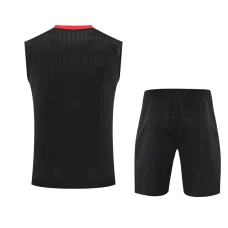 Manchester United Adult Terrace Icons Black Training Sleeveless Kit 2025-26