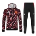 Manchester United FC Adult Pre Match Training Hooded Sweat Soccer Tracksuit 2025-26