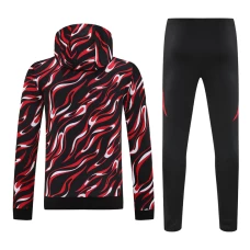Manchester United FC Adult Pre Match Training Hooded Sweat Soccer Tracksuit 2025-26