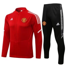 Man United Red Training Presentation Soccer Tracksuit 2021-22