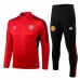 Manchester United Red Training Technical Football Tracksuit 2022-23