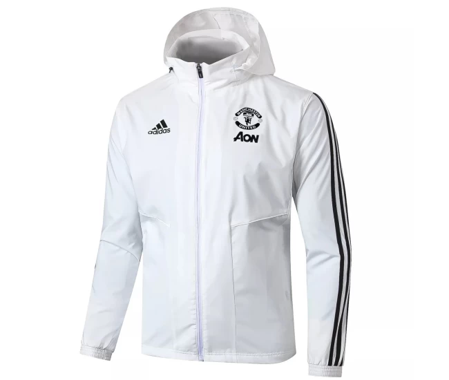 Manchester United Windbreaker Jacket 2020 2021 White