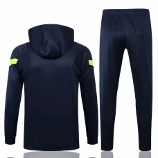 Tottenham Hotspur Navy Hooded Presentation Soccer Tracksuit 2021-22