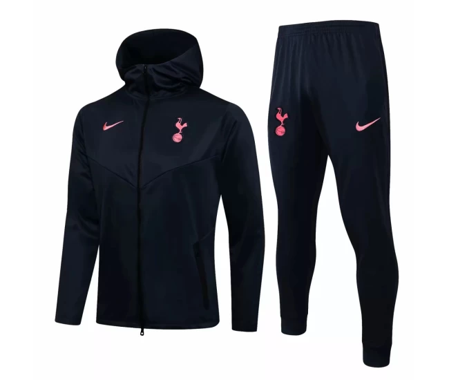 Tottenham Hotspur Hooded Presentation Soccer Tracksuit 2021