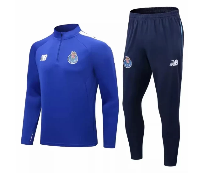 FC Porto Blue Training Technical Soccer Tracksuit 2022-23