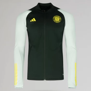 Celtic Men's Black Training Soccer Jacket 2023-24
