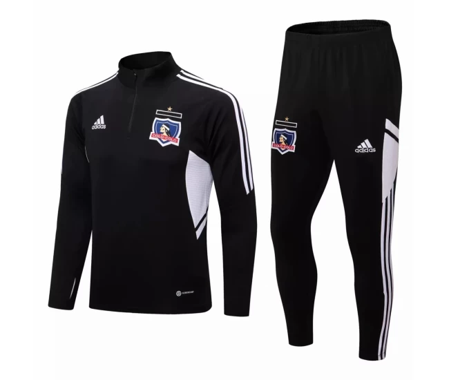 Colo Colo Black Training Technical Soccer Tracksuit 2022-23