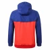 PSG Jordan All Weather Windrunner Jacket Blue Red 2020 2021