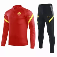 AS Roma Training Technical Soccer Tracksuit Red 2020 2021