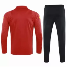 AS Roma Training Technical Soccer Tracksuit Red 2020 2021