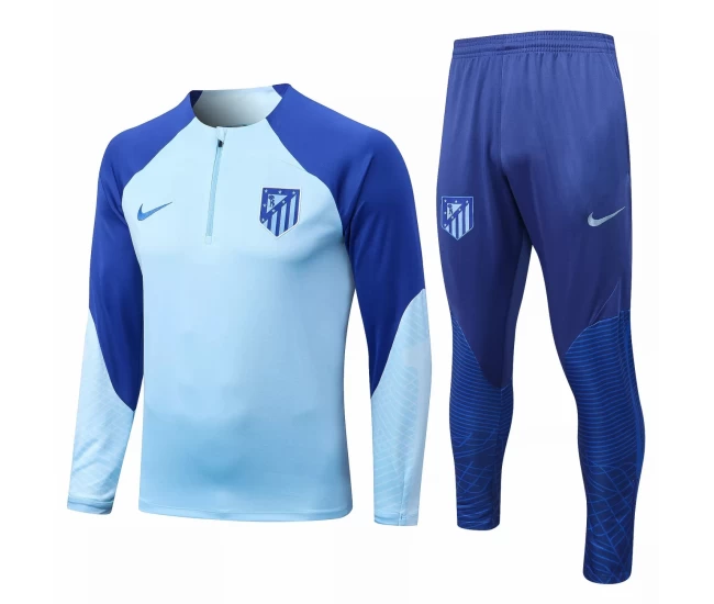 Atlético de Madrid Blue Training Technical Soccer Tracksuit 2022-23