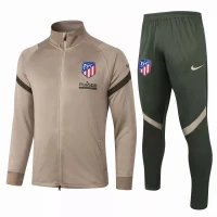 Atlético De Madrid Strike Tracksuit Khaki 2020 2021