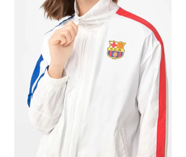 FC Barcelona Women Pre Match Soccer Jacket 2023-24