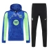 FC Barcelona Pre Match Hooded Sweat Soccer Tracksuit 2025-26