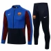 FC Barcelona Blue Training Presentation Soccer Tracksuit 2021-22