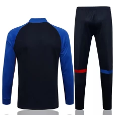 FC Barcelona Blue Training Presentation Soccer Tracksuit 2021-22