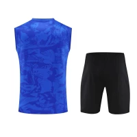FC Barcelona Adult Pre Match Sleeveless Soccer Kit 2024-25
