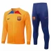 FC Barcelona Orange Training Presentation Soccer Tracksuit 2022-23