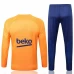 FC Barcelona Orange Training Technical Soccer Tracksuit 2022-23