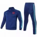 FC Barcelona Soccer Presentation Tracksuit Blue 2021 2022