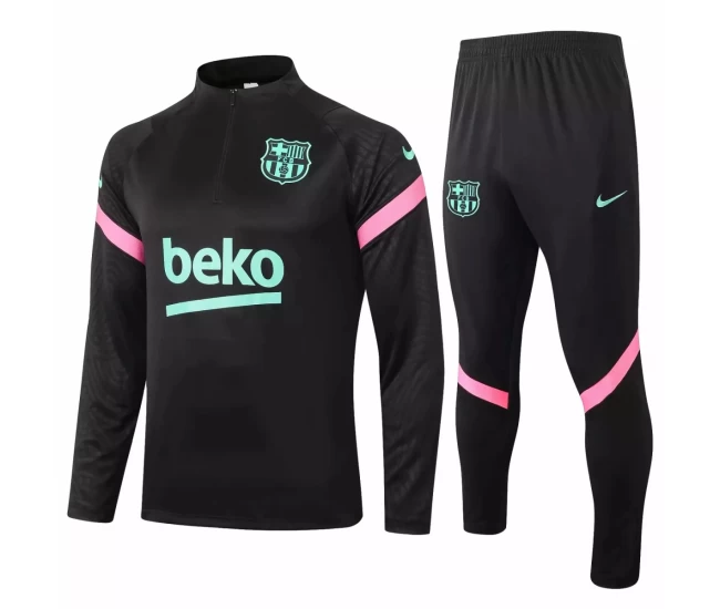 FC Barcelona Soccer Training Technical Tracksuit 2020 Black