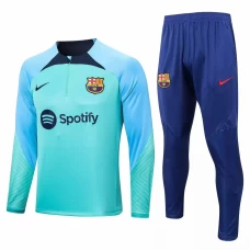 FC Barcelona Blue Strike Training Technical Soccer Tracksuit 2022-23